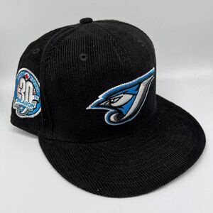 Toronto‎ Blue Jays Hat Men 7 3/8 Corduroy 30th Season 59Fifty New Era Fitted Cap